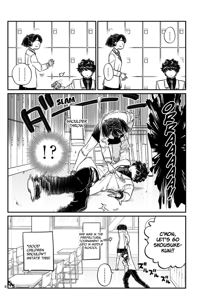 Komi-san wa Komyushou Desu Chapter 143 page 8 - Chapter 143: Soccer