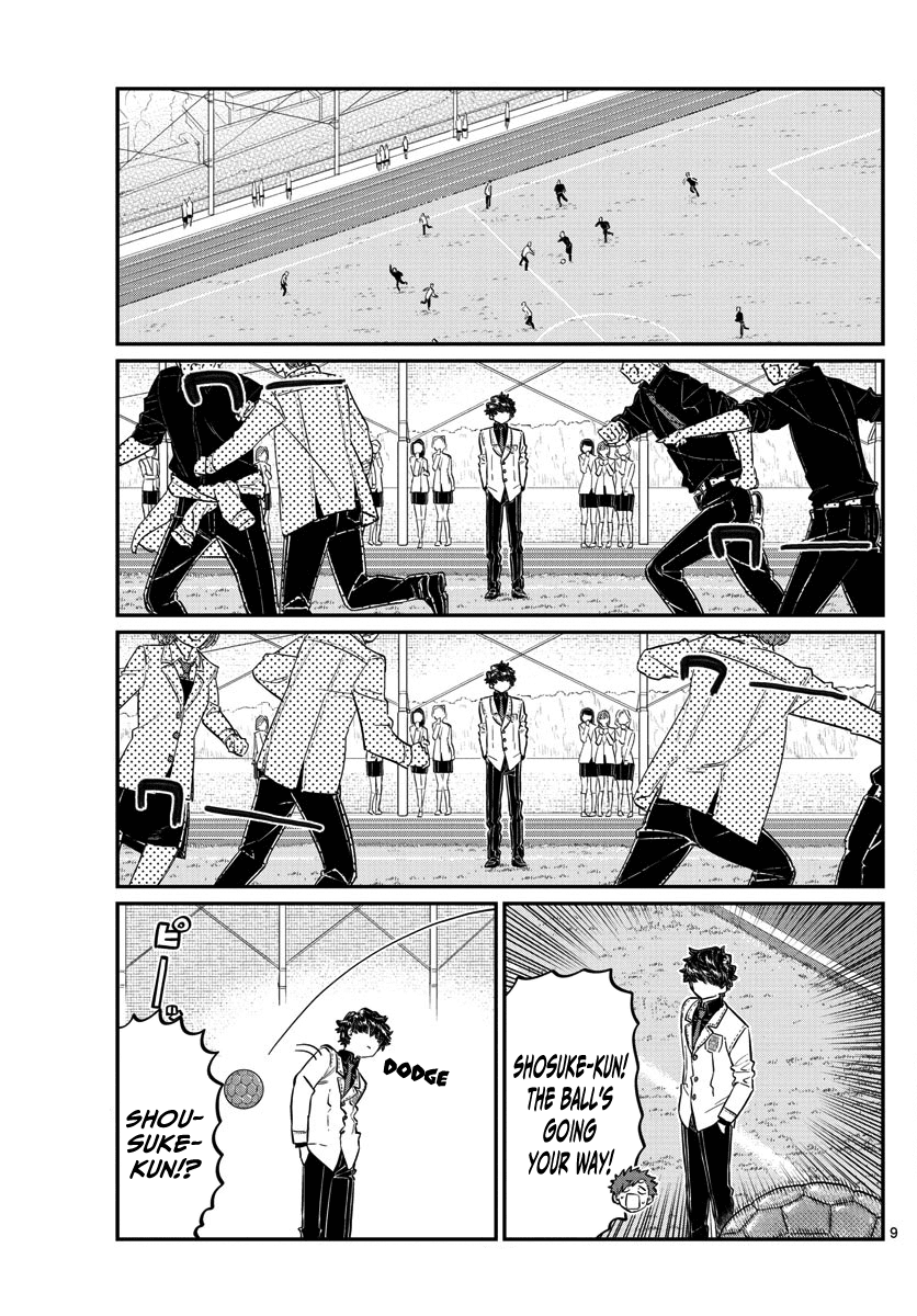 Komi-san wa Komyushou Desu Chapter 143 page 9 - Chapter 143: Soccer