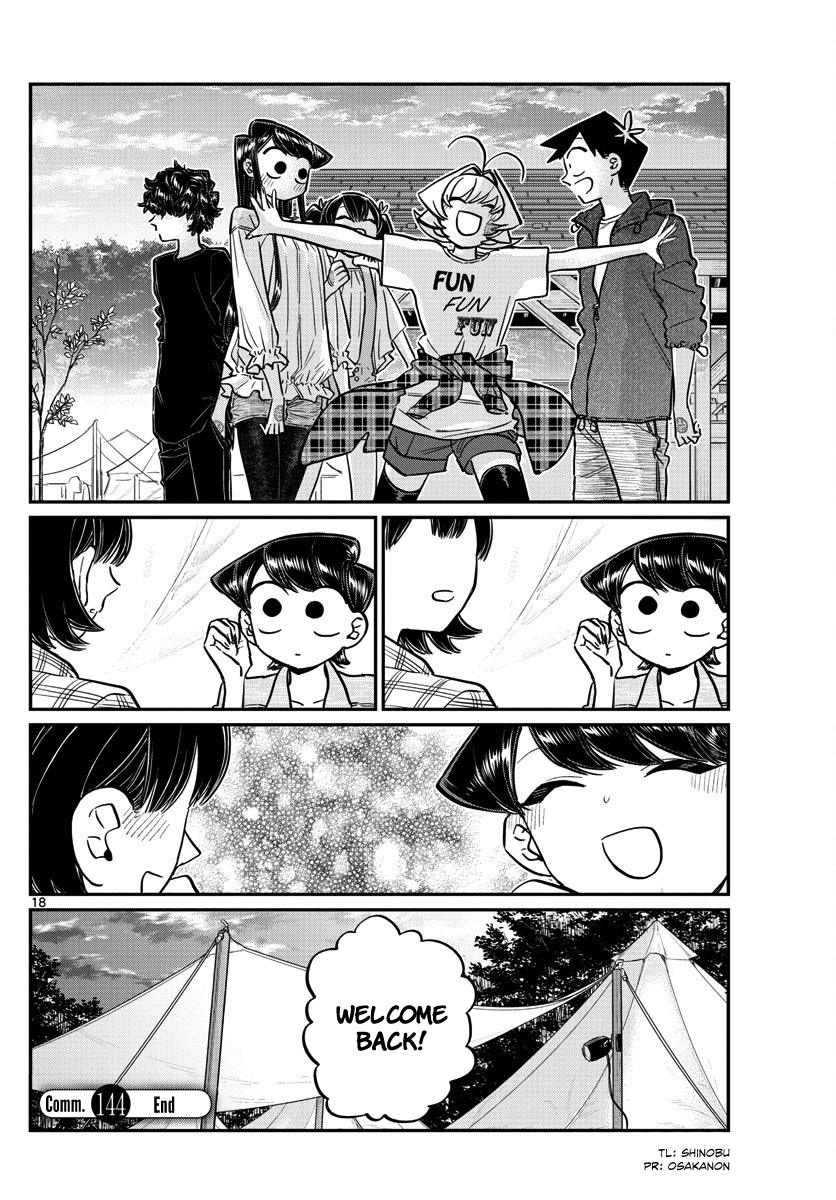 Komi-san wa Komyushou Desu Chapter 144 page 18 - Chapter 144: Athletic