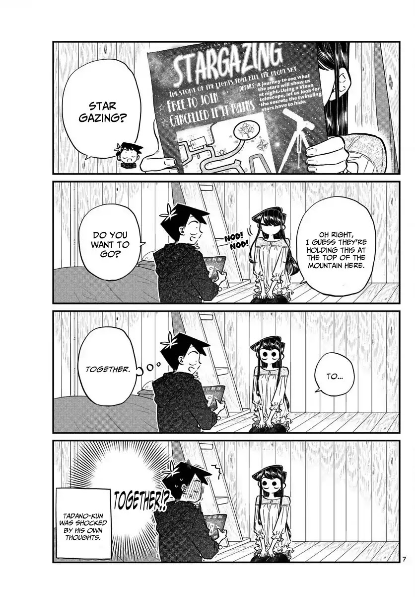 Komi-san wa Komyushou Desu Chapter 145 page 8 - Chapter 145: Stars