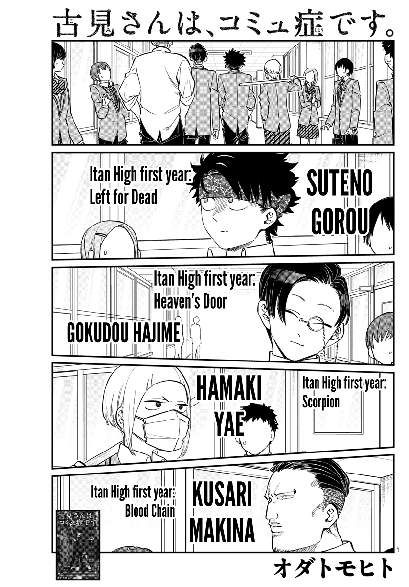 Komi-san wa Komyushou Desu Chapter 146 page 1 - Chapter 146: Delinquents 2