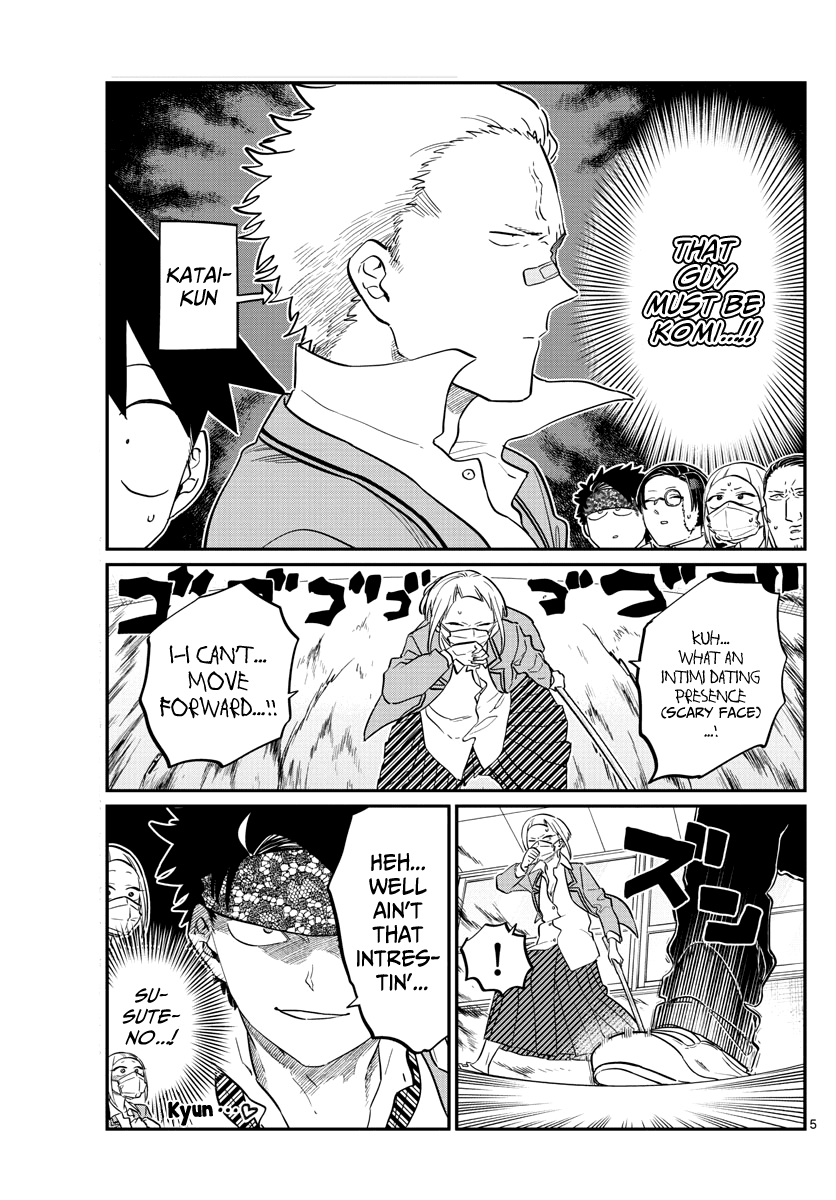 Komi-san wa Komyushou Desu Chapter 146 page 5 - Chapter 146: Delinquents 2