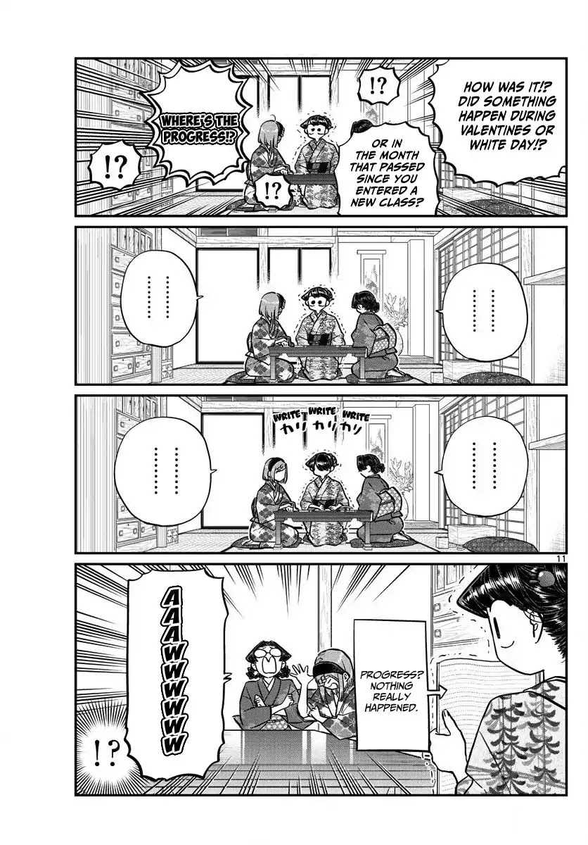 Komi-san wa Komyushou Desu Chapter 149 page 11 - Chapter 149: Katou-san's home
