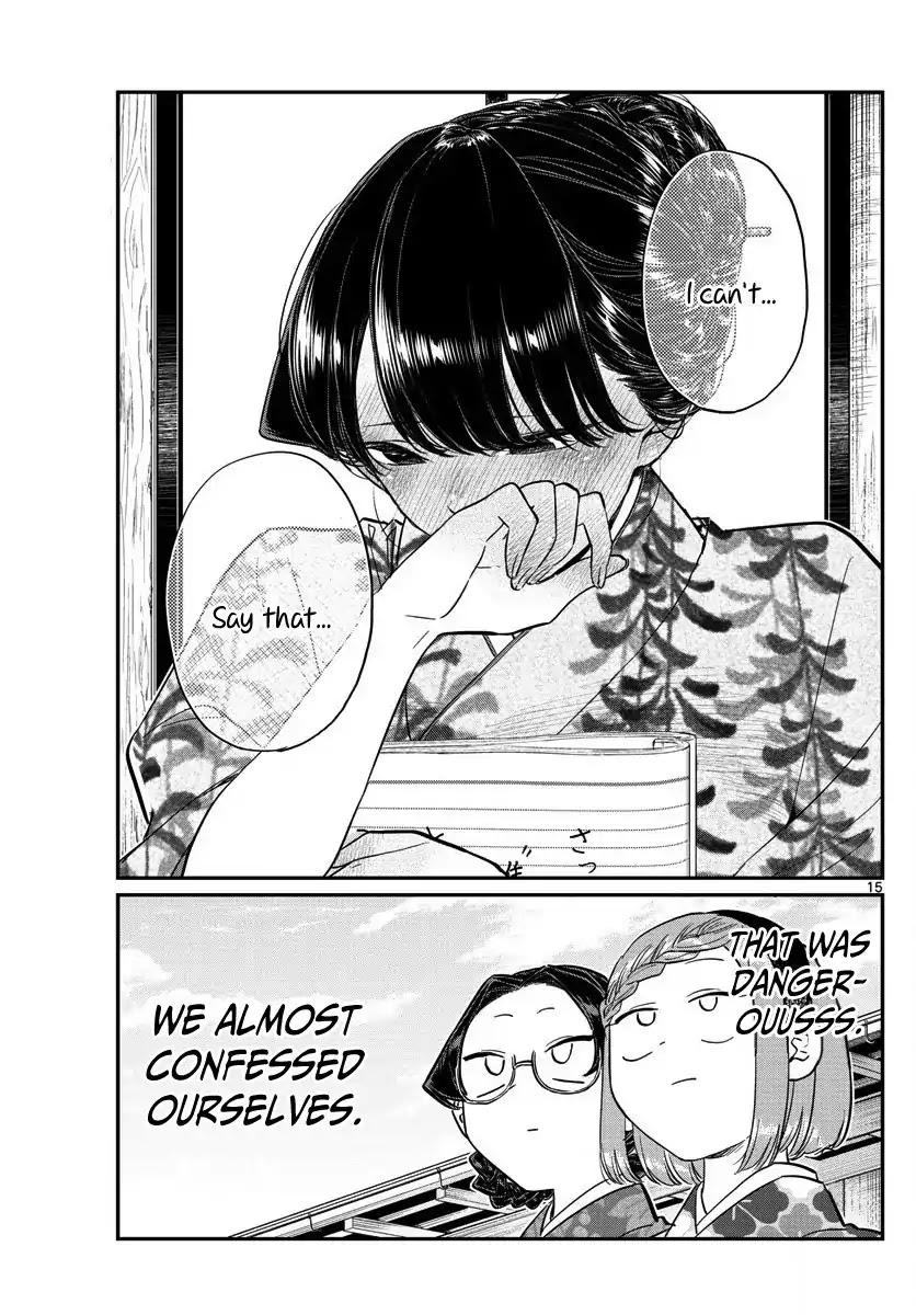 Komi-san wa Komyushou Desu Chapter 149 page 15 - Chapter 149: Katou-san's home
