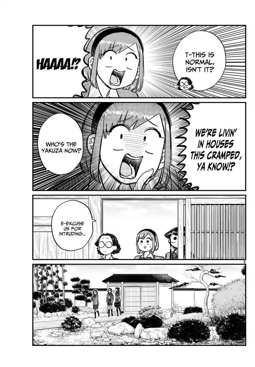 Komi-san wa Komyushou Desu Chapter 149 page 5 - Chapter 149: Katou-san's home