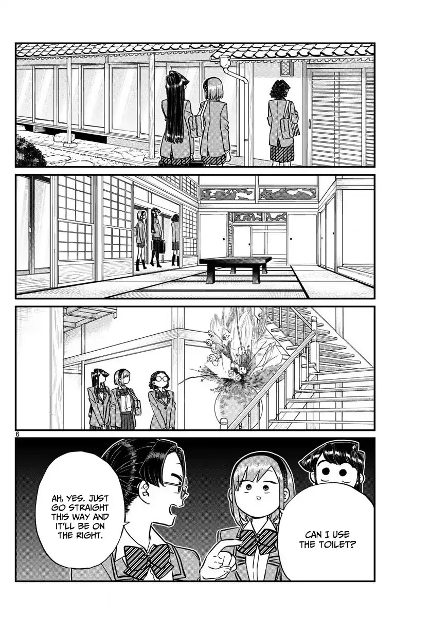 Komi-san wa Komyushou Desu Chapter 149 page 6 - Chapter 149: Katou-san's home