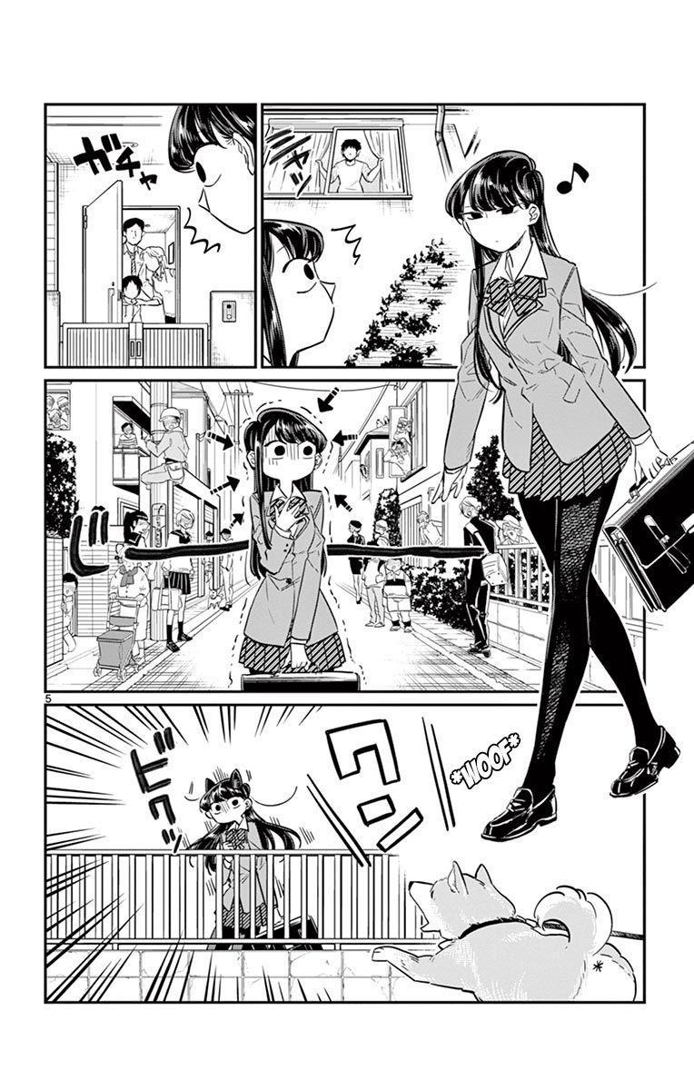 Komi-san wa Komyushou Desu Chapter 15 page 7 - Chapter 15 : Going to School