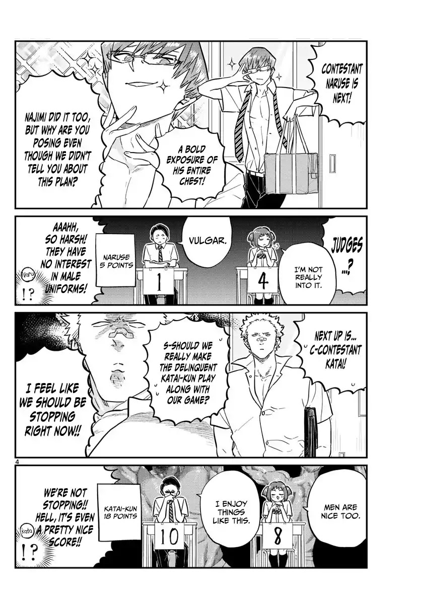 Komi-san wa Komyushou Desu Chapter 150 page 4 - Chapter 150: Summer Uniform Grand Prix?