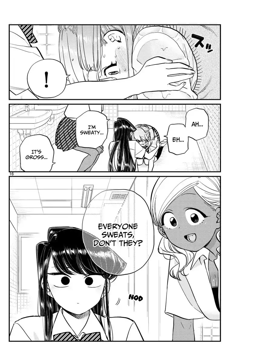 Komi-san wa Komyushou Desu Chapter 151 page 10 - Chapter 151: Sweat