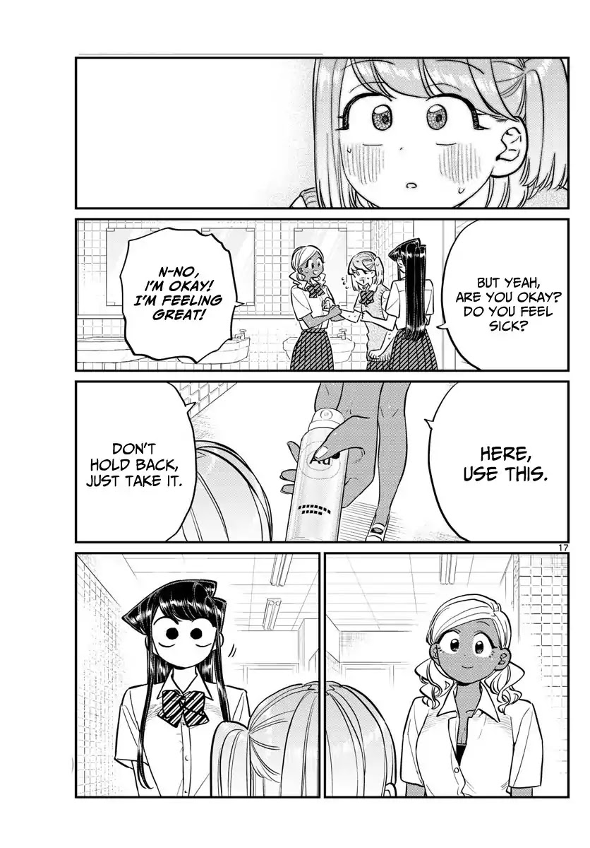 Komi-san wa Komyushou Desu Chapter 151 page 11 - Chapter 151: Sweat