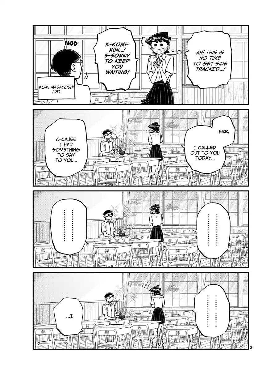 Komi-san wa Komyushou Desu Chapter 153 page 3 - Chapter 153
