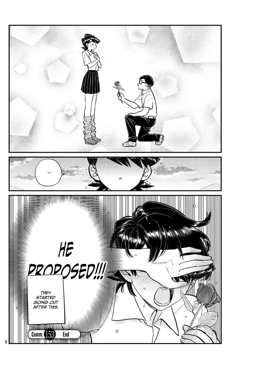Komi-san wa Komyushou Desu Chapter 153 page 8 - Chapter 153