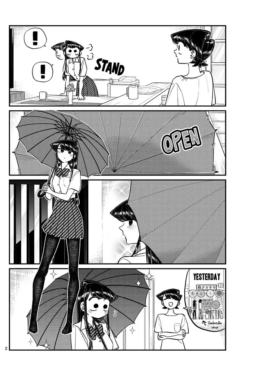 Komi-san wa Komyushou Desu Chapter 154 page 2 - Chapter 154: Rainy Season