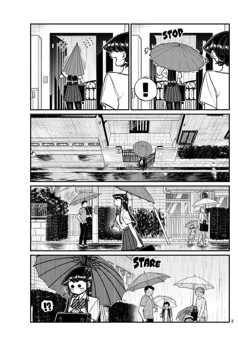 Komi-san wa Komyushou Desu Chapter 154 page 3 - Chapter 154: Rainy Season