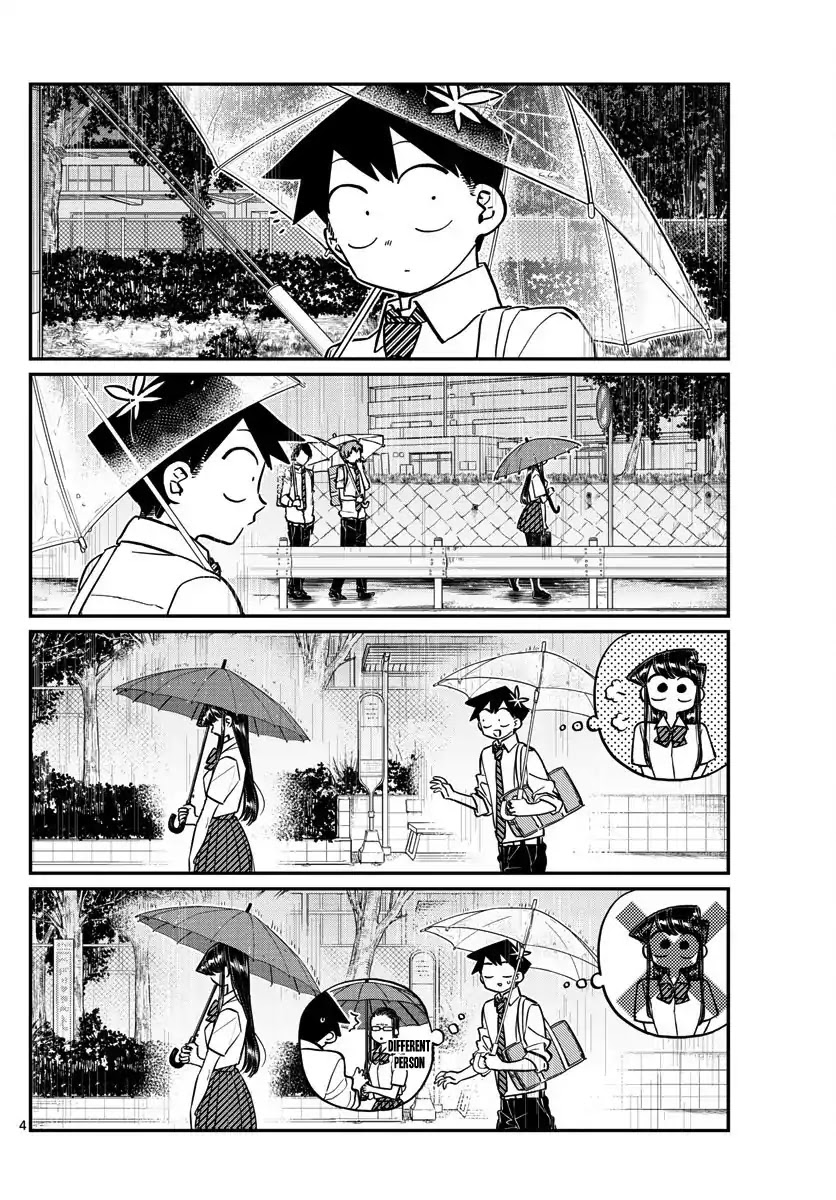 Komi-san wa Komyushou Desu Chapter 154 page 4 - Chapter 154: Rainy Season