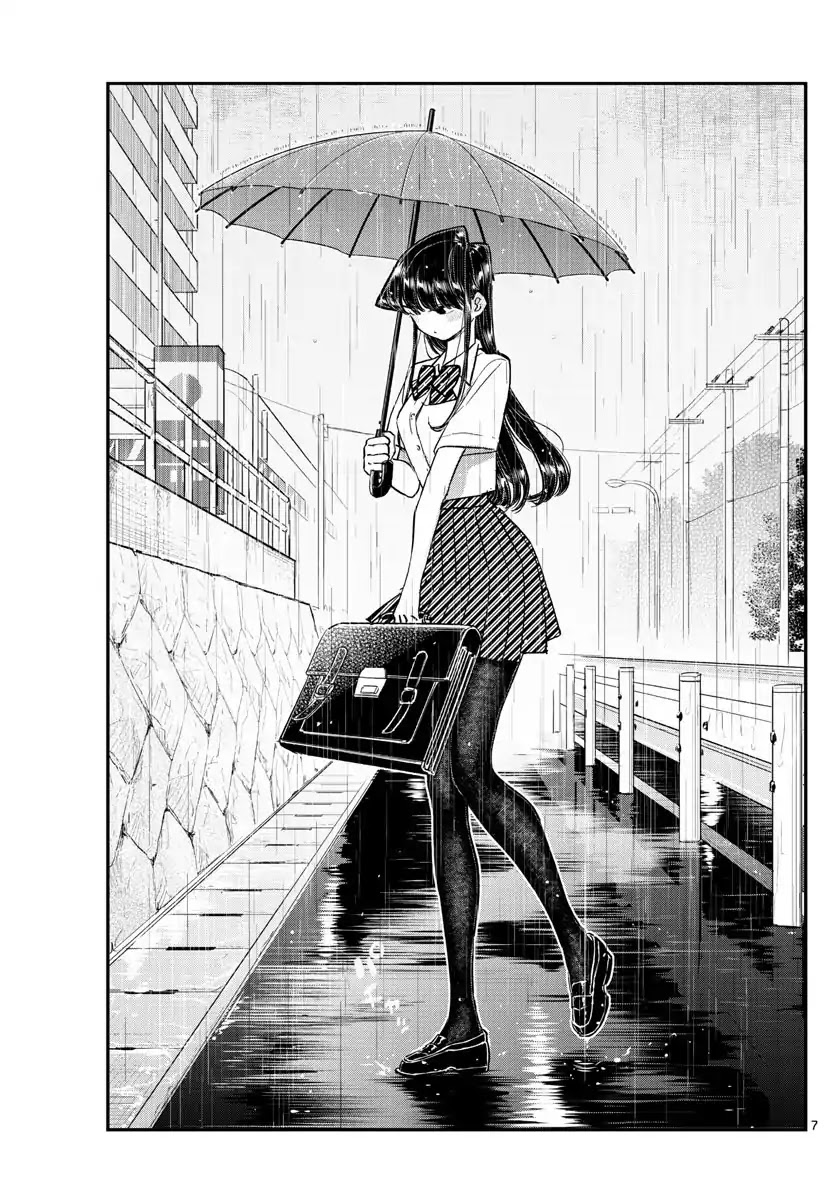 Komi-san wa Komyushou Desu Chapter 154 page 7 - Chapter 154: Rainy Season