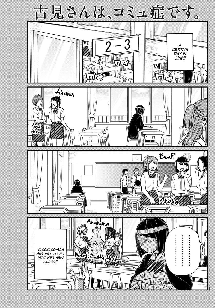 Komi-san wa Komyushou Desu Chapter 156 page 1 - Chapter 156