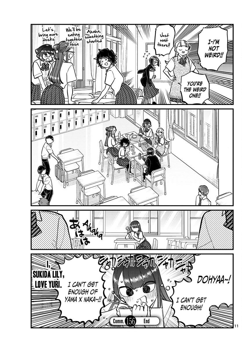 Komi-san wa Komyushou Desu Chapter 156 page 11 - Chapter 156