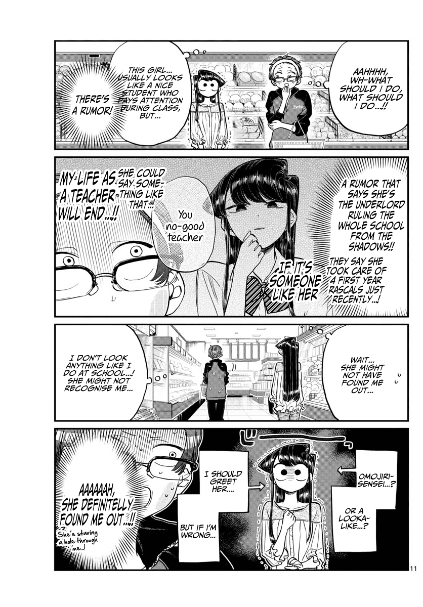 Komi-san wa Komyushou Desu Chapter 158 page 11 - Chapter 158: Sensei
