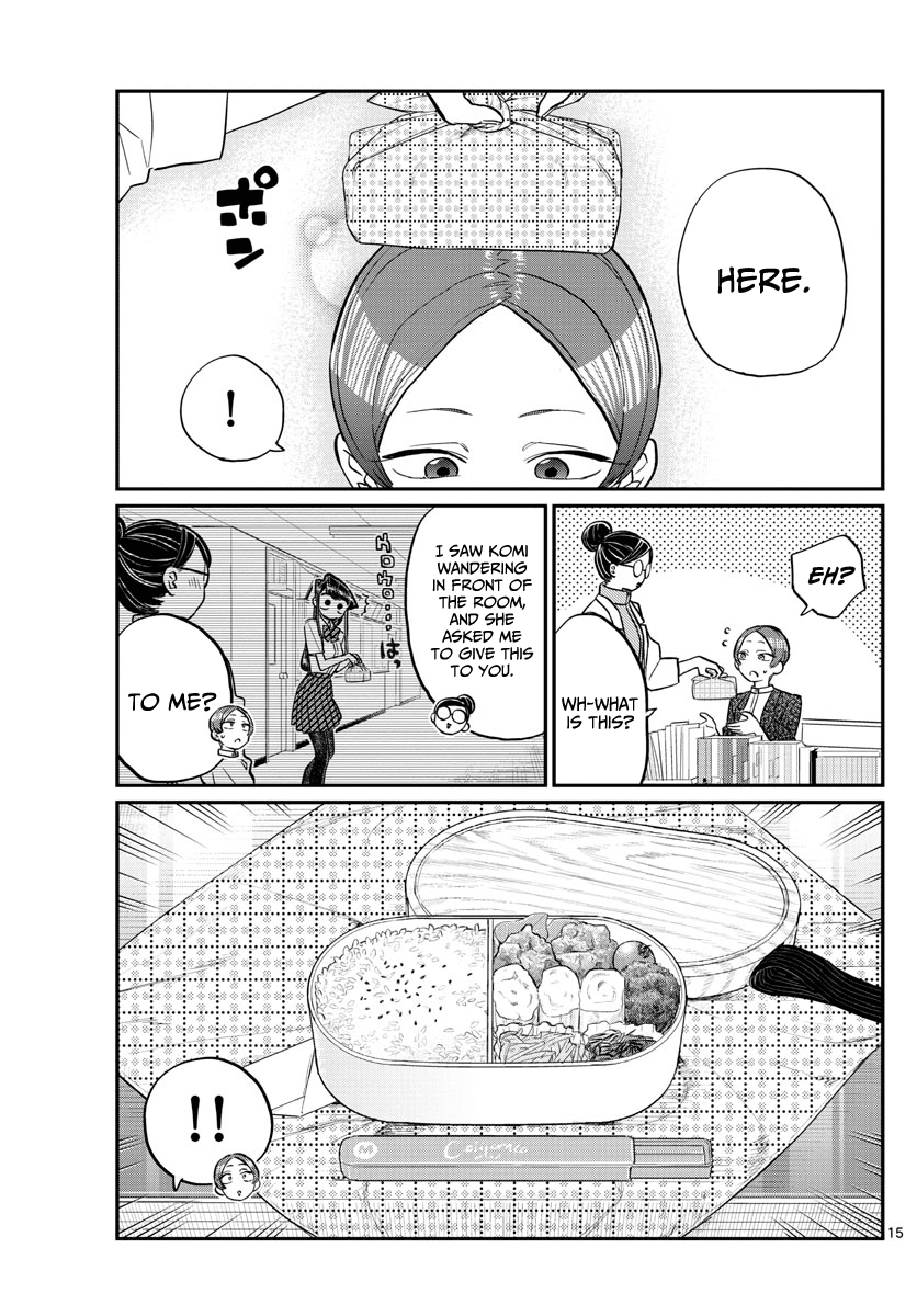 Komi-san wa Komyushou Desu Chapter 158 page 15 - Chapter 158: Sensei