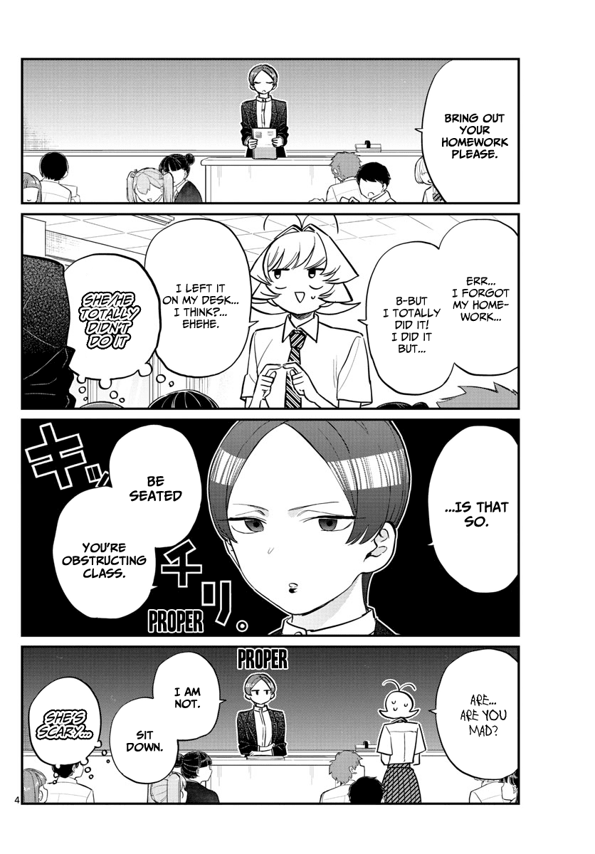 Komi-san wa Komyushou Desu Chapter 158 page 4 - Chapter 158: Sensei