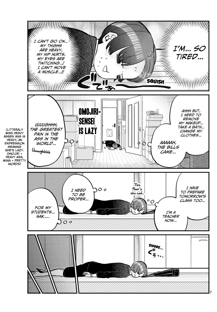 Komi-san wa Komyushou Desu Chapter 158 page 7 - Chapter 158: Sensei