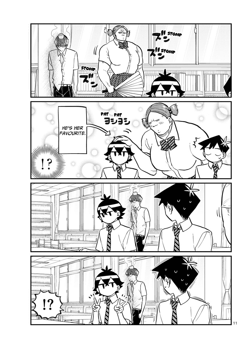 Komi-san wa Komyushou Desu Chapter 159 page 11 - Chapter 159: The fourth great "You better not be loud test study session"