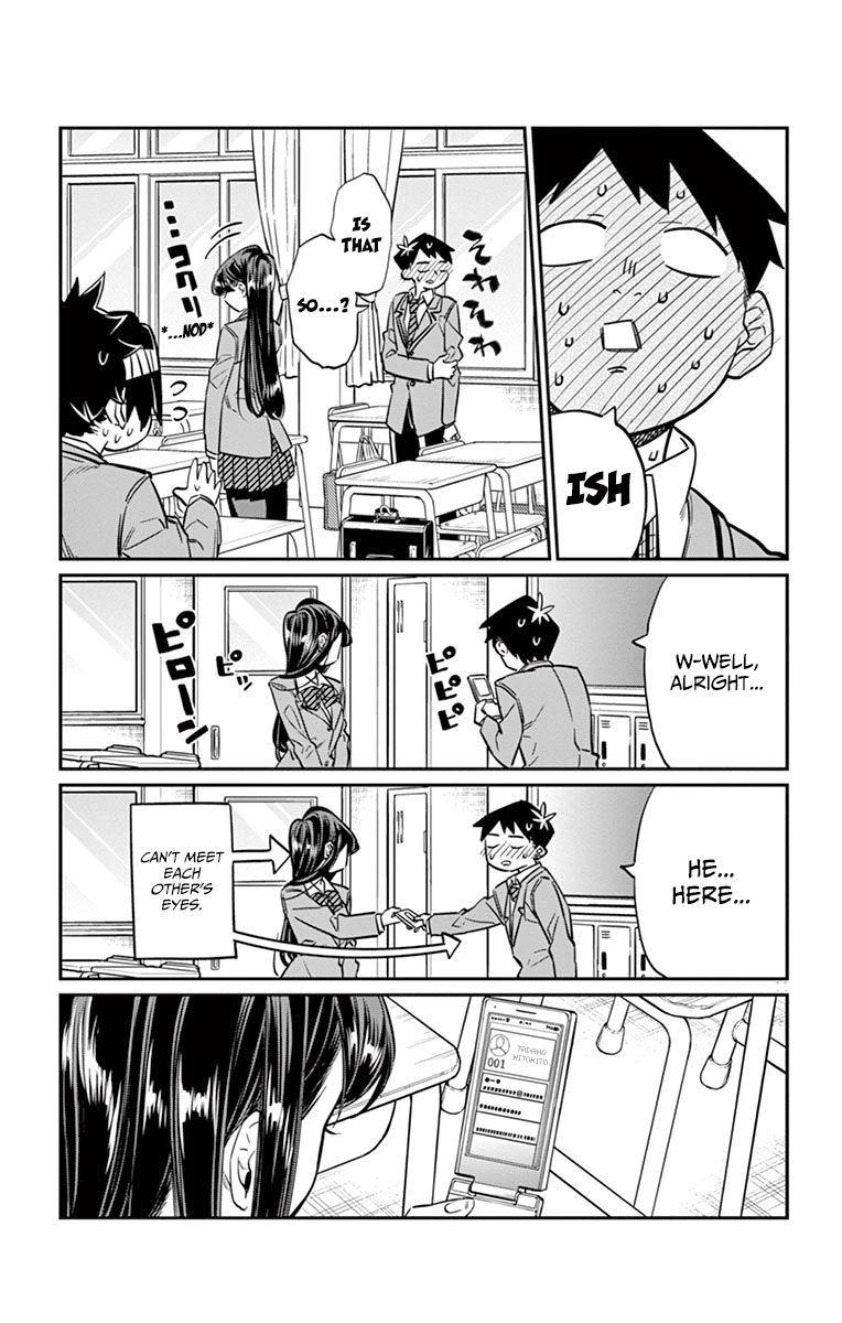 Komi-san wa Komyushou Desu Chapter 16 page 11 - Chapter 16 : A Cellphone