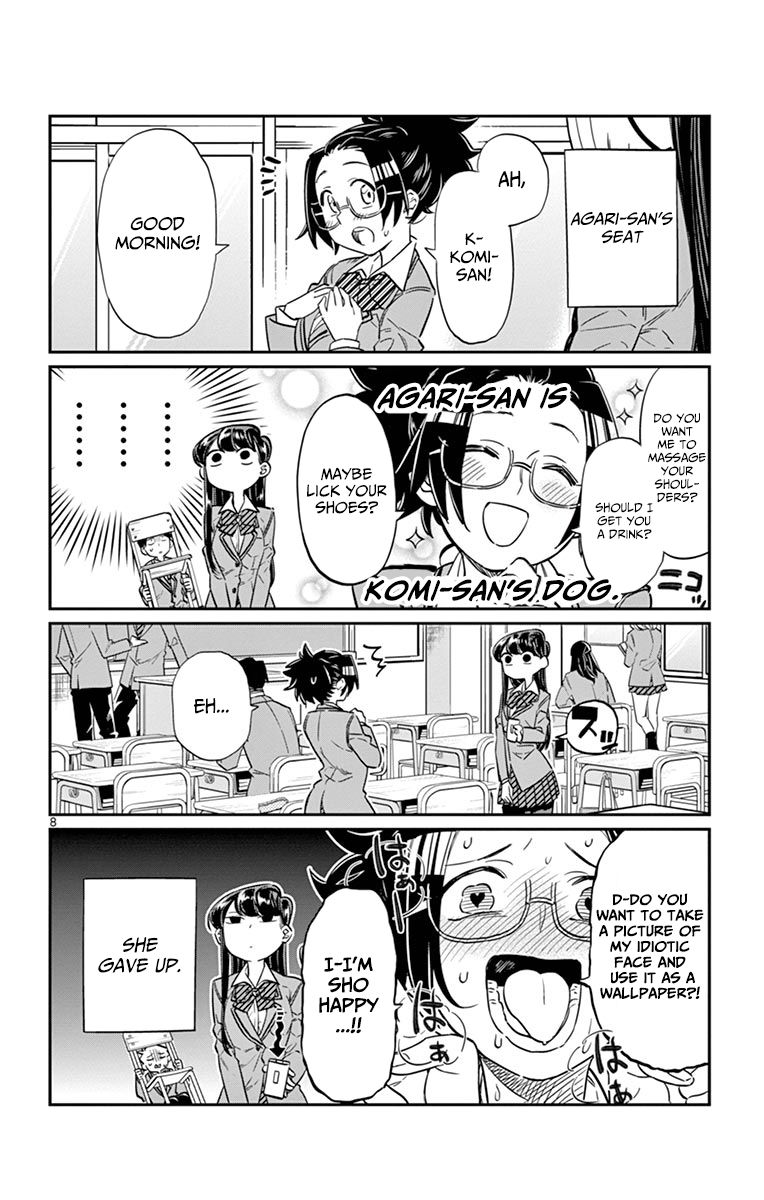 Komi-san wa Komyushou Desu Chapter 16 page 8 - Chapter 16 : A Cellphone