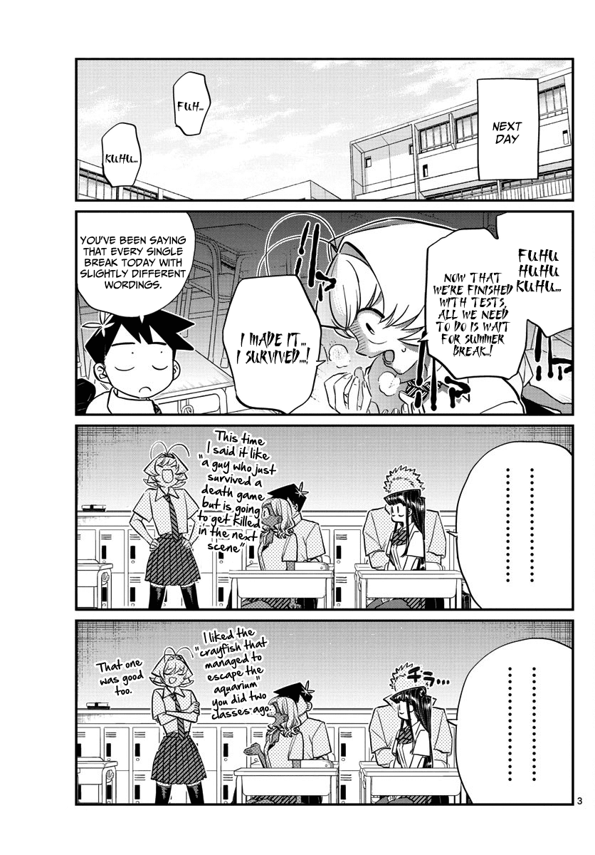 Komi-san wa Komyushou Desu Chapter 160 page 3 - Chapter 160: List of things I want to do