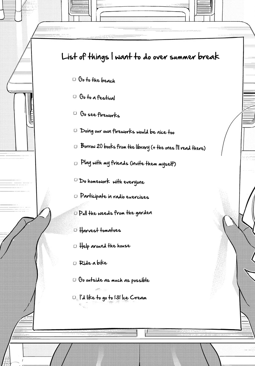 Komi-san wa Komyushou Desu Chapter 160 page 7 - Chapter 160: List of things I want to do