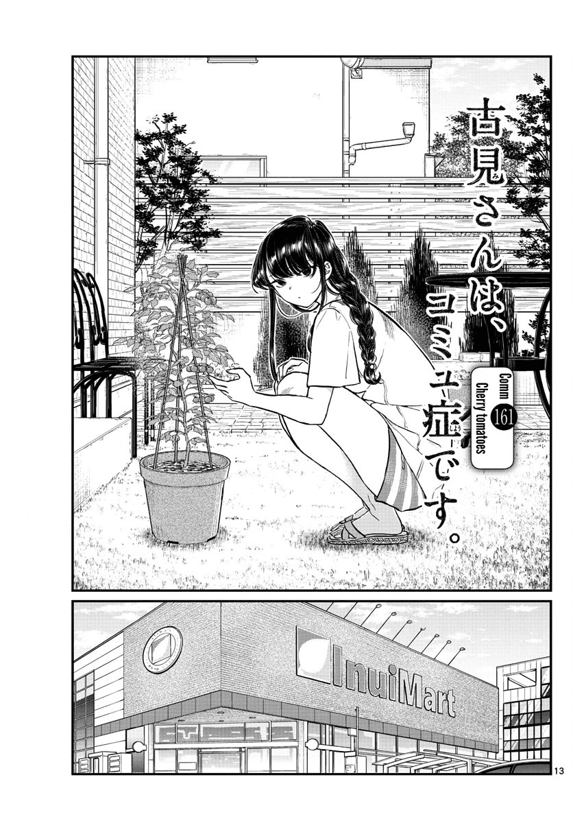 Komi-san wa Komyushou Desu Chapter 161 page 1 - Chapter 161: Cherry tomatoes