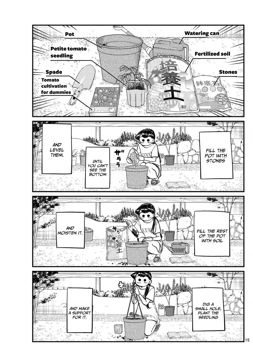 Komi-san wa Komyushou Desu Chapter 161 page 3 - Chapter 161: Cherry tomatoes