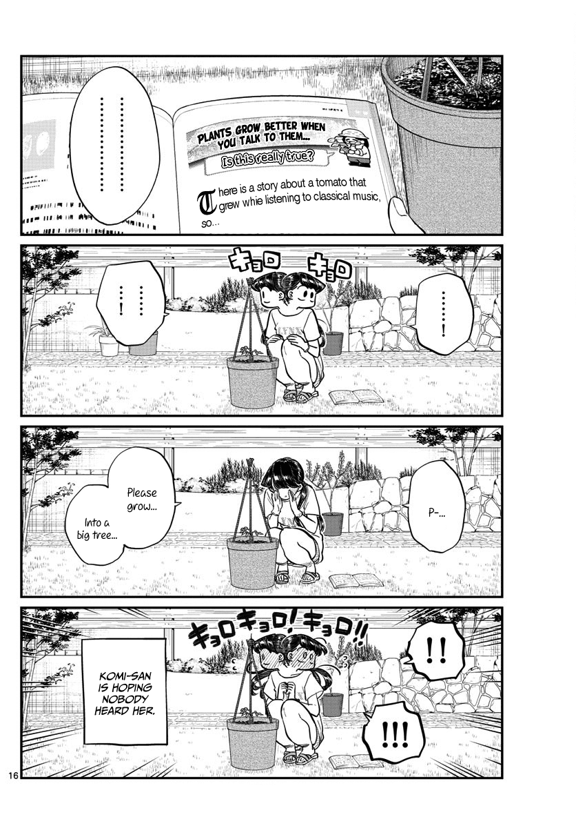 Komi-san wa Komyushou Desu Chapter 161 page 4 - Chapter 161: Cherry tomatoes