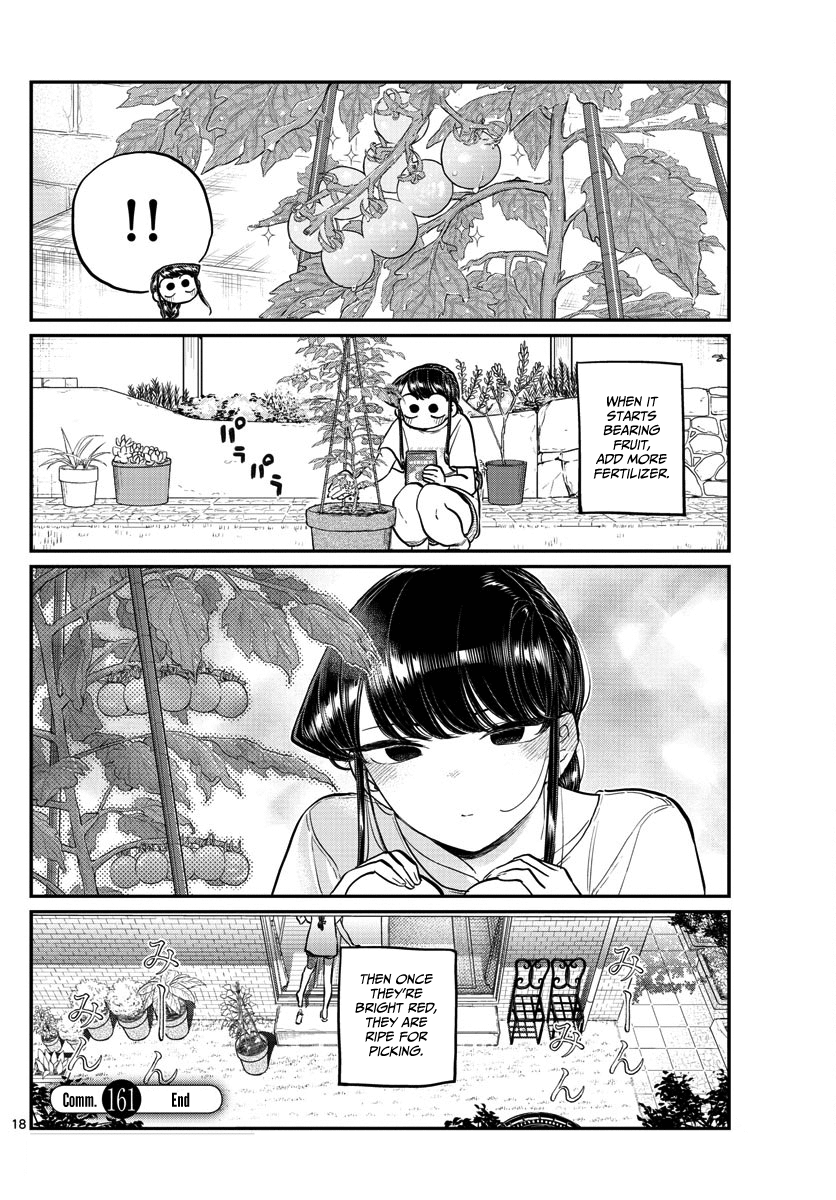 Komi-san wa Komyushou Desu Chapter 161 page 6 - Chapter 161: Cherry tomatoes