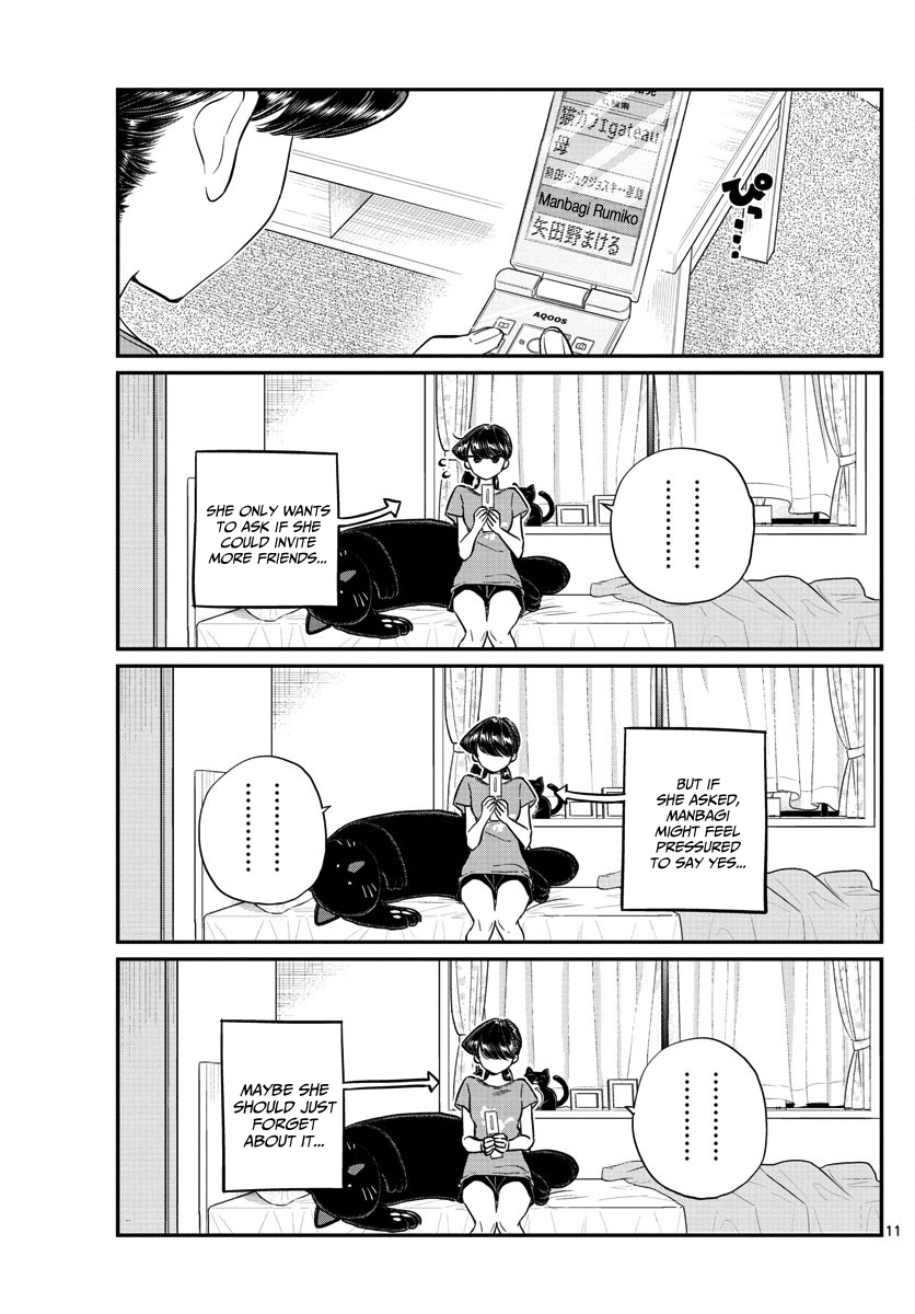 Komi-san wa Komyushou Desu Chapter 162 page 11 - Chapter 162: Invitation