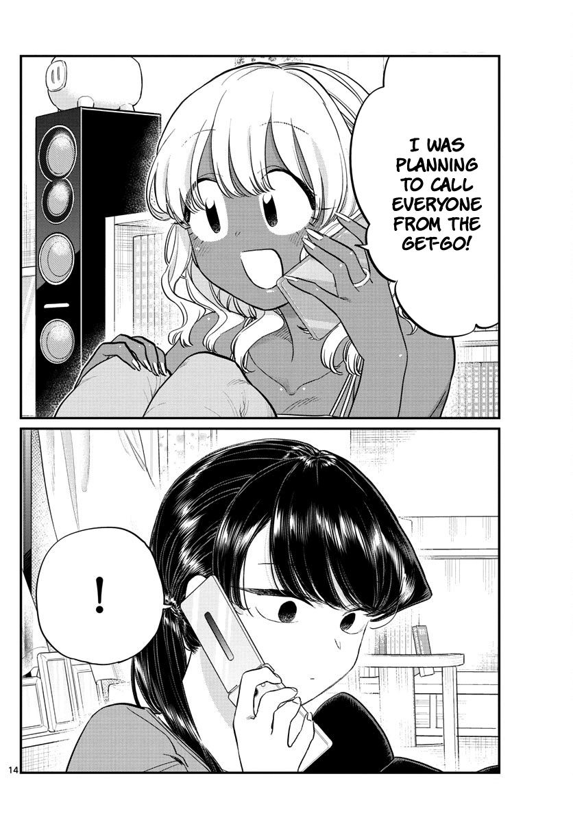 Komi-san wa Komyushou Desu Chapter 162 page 14 - Chapter 162: Invitation