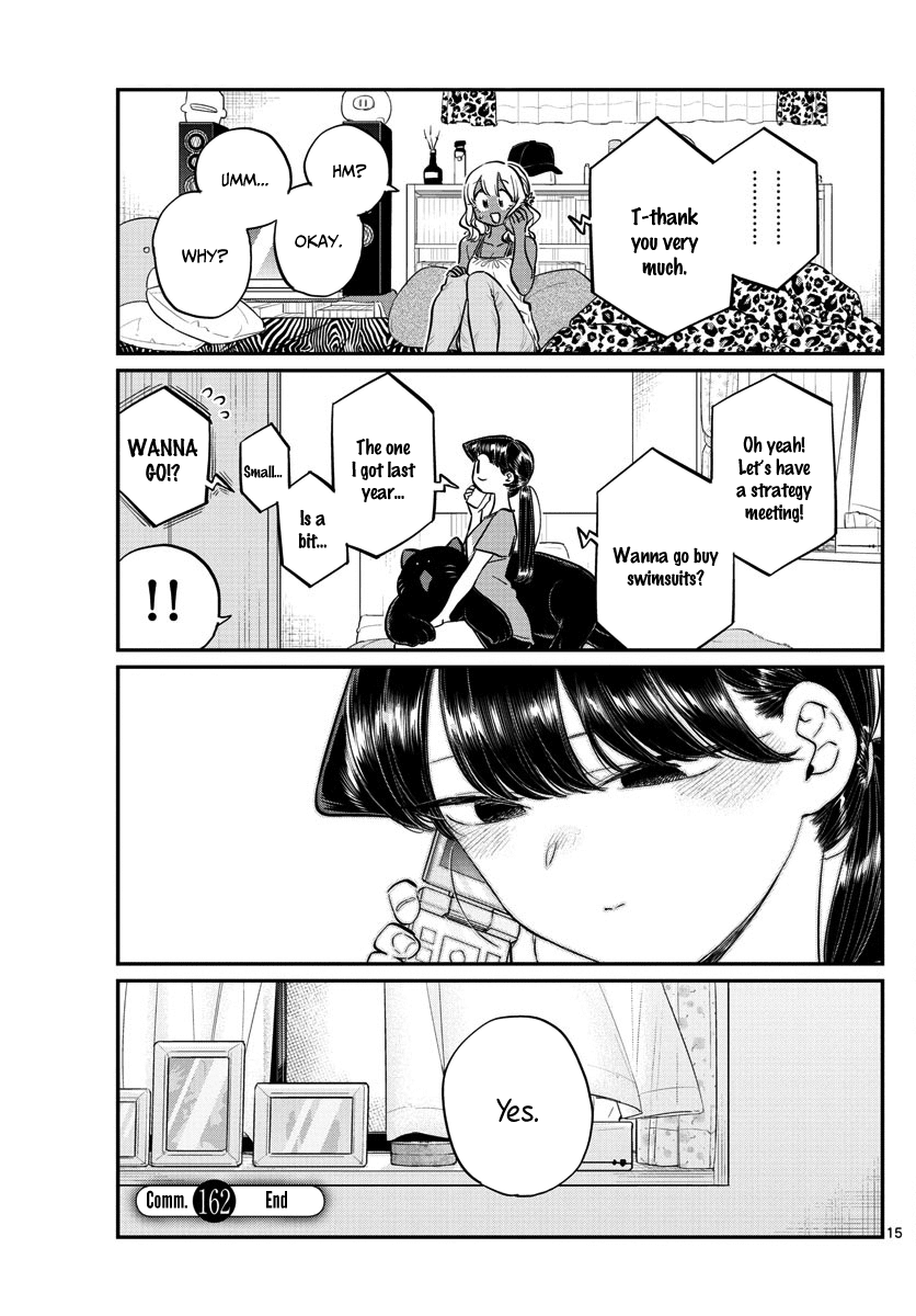 Komi-san wa Komyushou Desu Chapter 162 page 15 - Chapter 162: Invitation