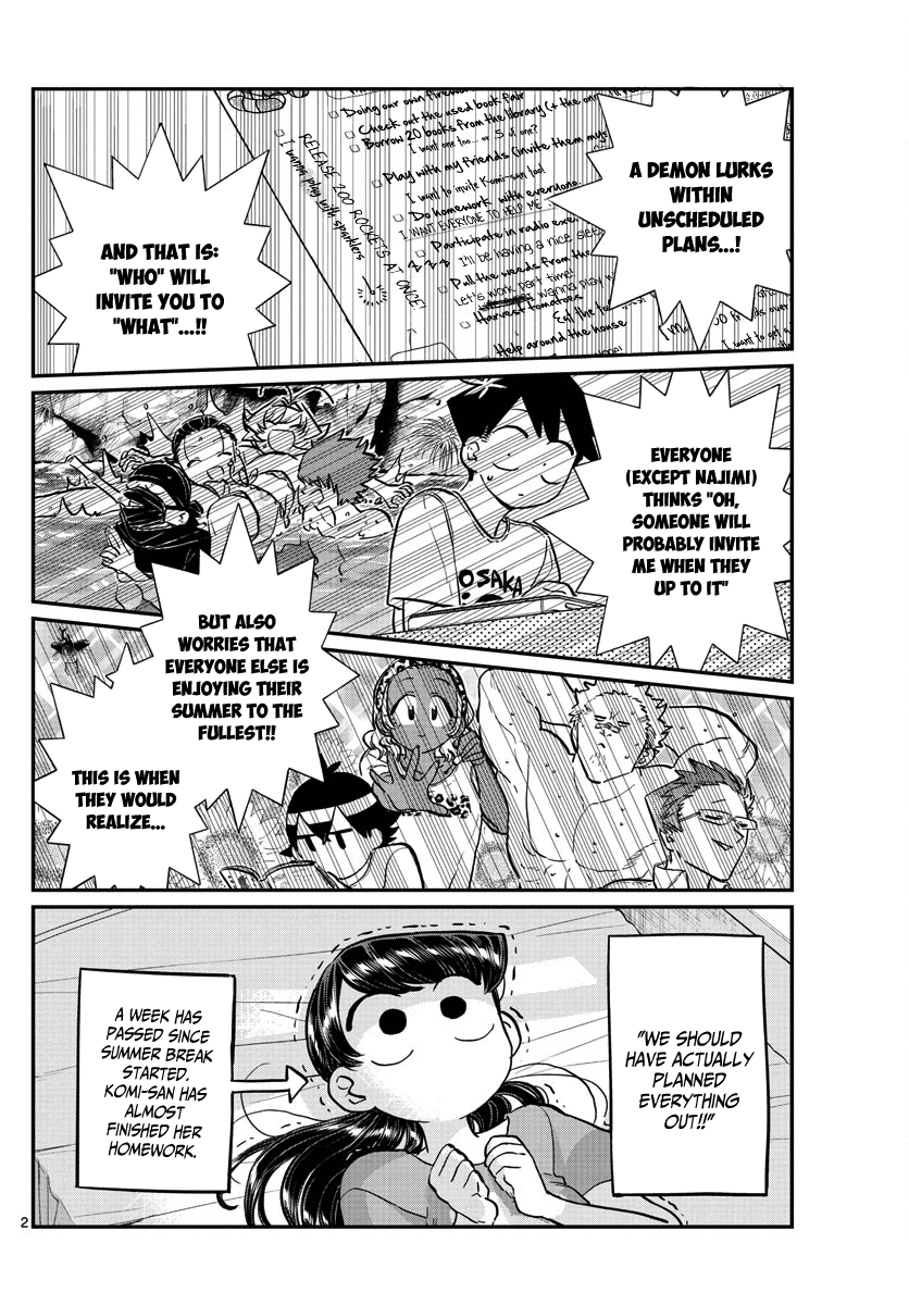 Komi-san wa Komyushou Desu Chapter 162 page 2 - Chapter 162: Invitation