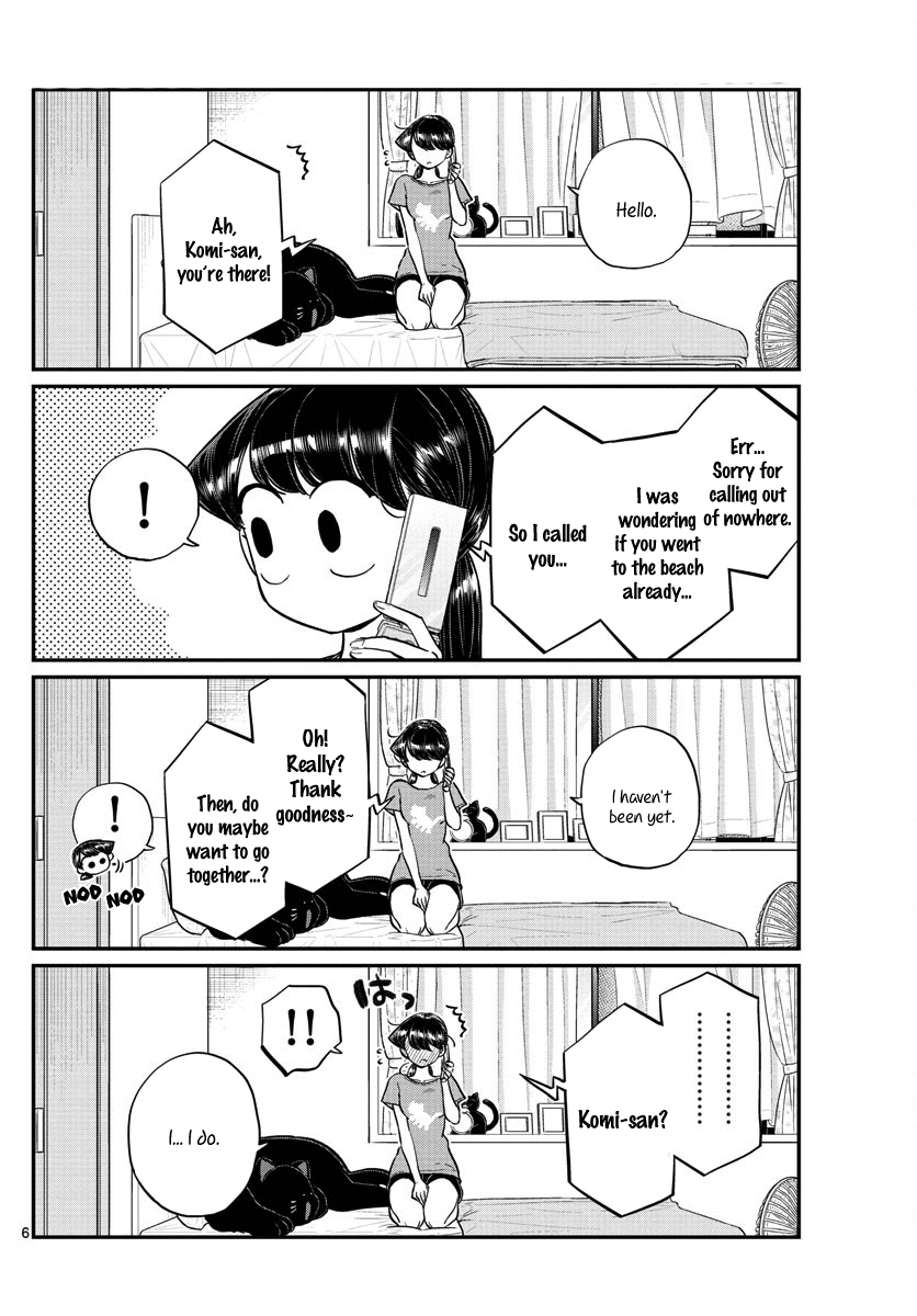 Komi-san wa Komyushou Desu Chapter 162 page 6 - Chapter 162: Invitation