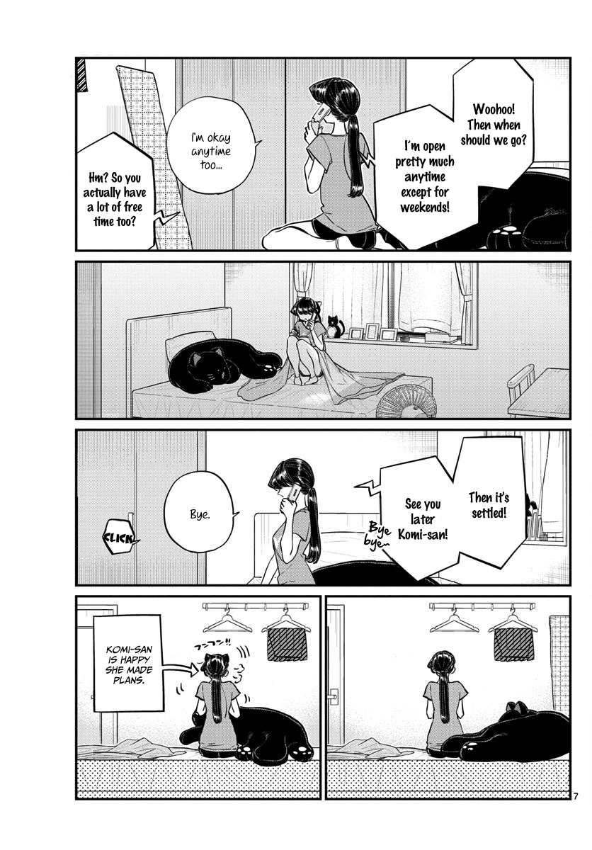 Komi-san wa Komyushou Desu Chapter 162 page 7 - Chapter 162: Invitation