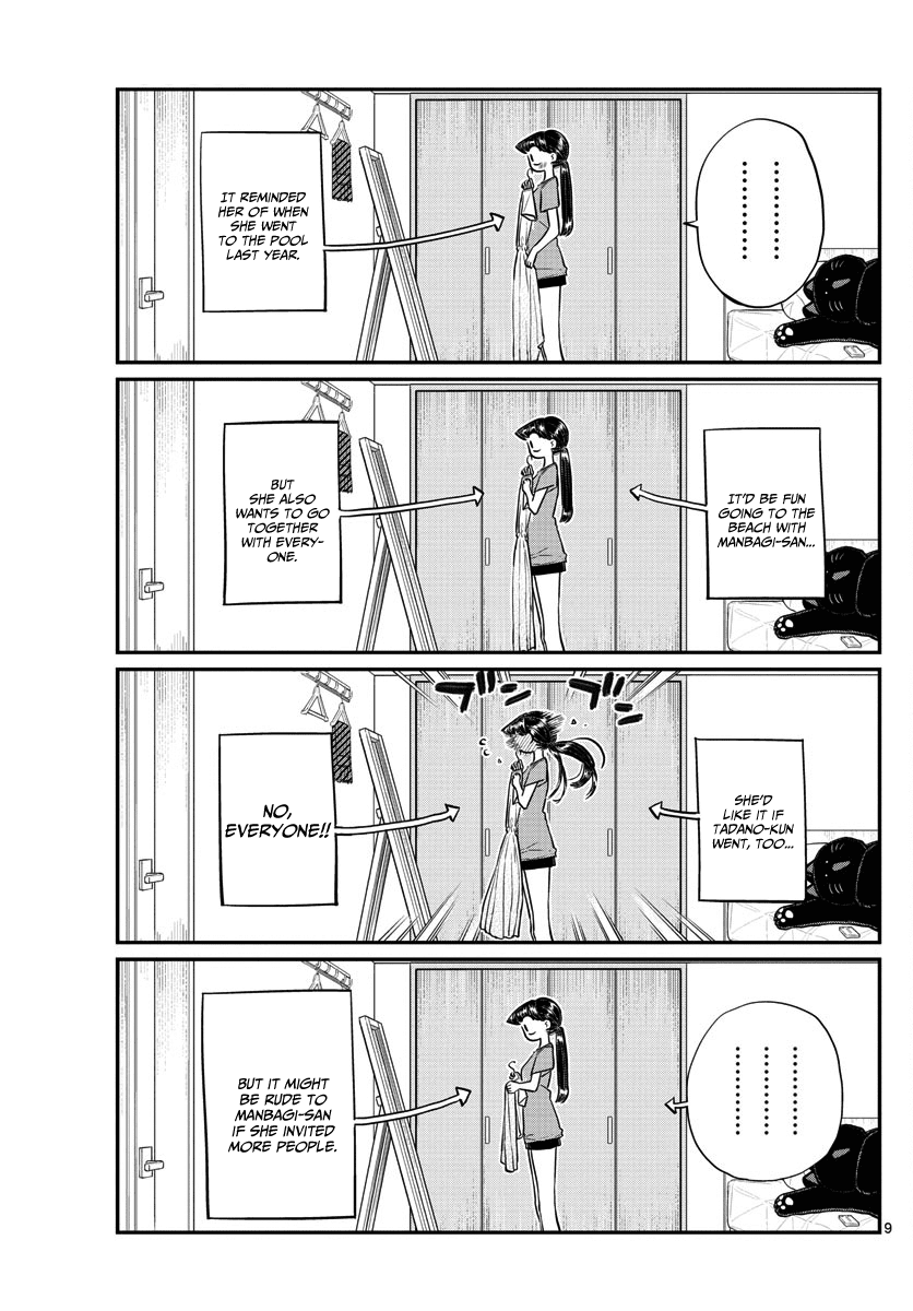 Komi-san wa Komyushou Desu Chapter 162 page 9 - Chapter 162: Invitation