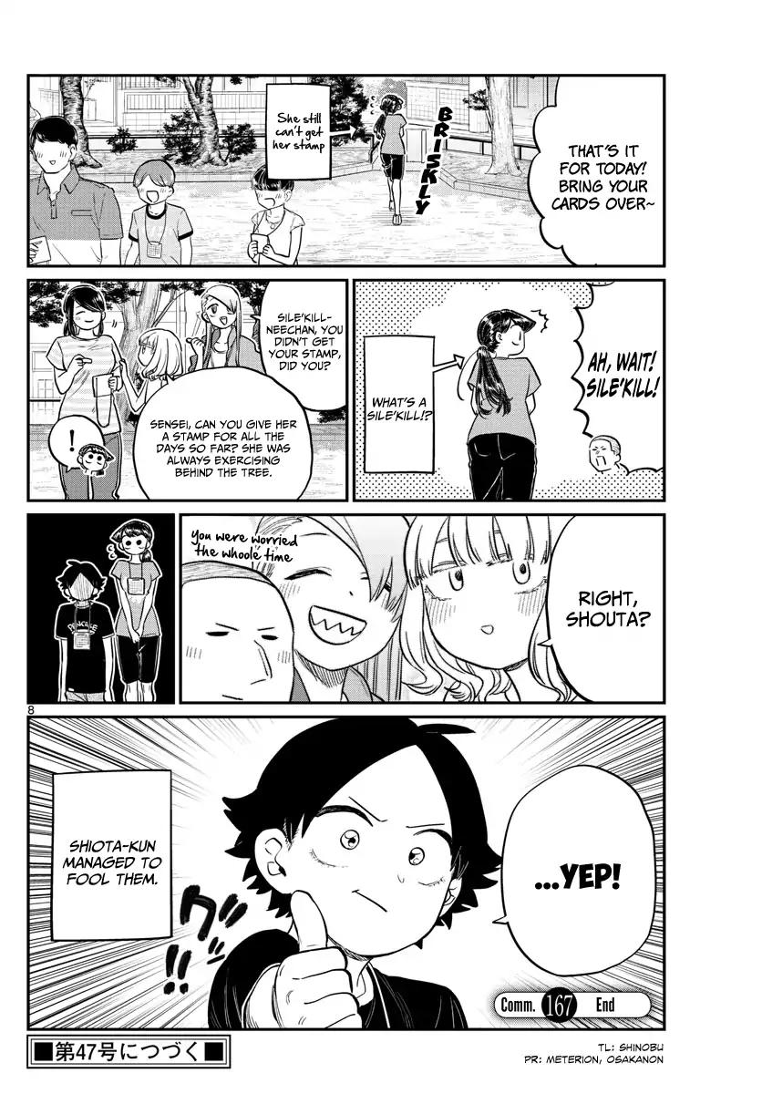 Komi-san wa Komyushou Desu Chapter 167 page 8 - Chapter 167