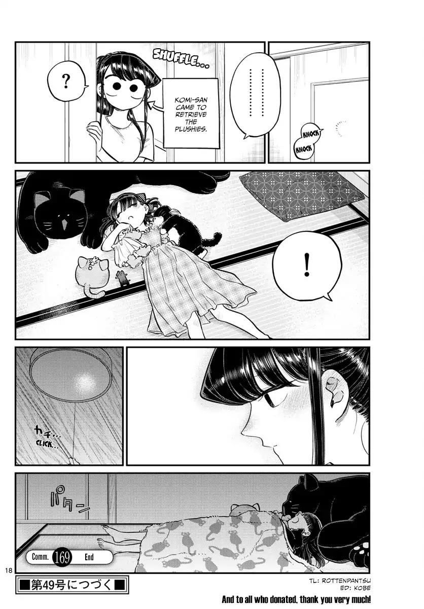 Komi-san wa Komyushou Desu Chapter 169 page 18 - Chapter 169
