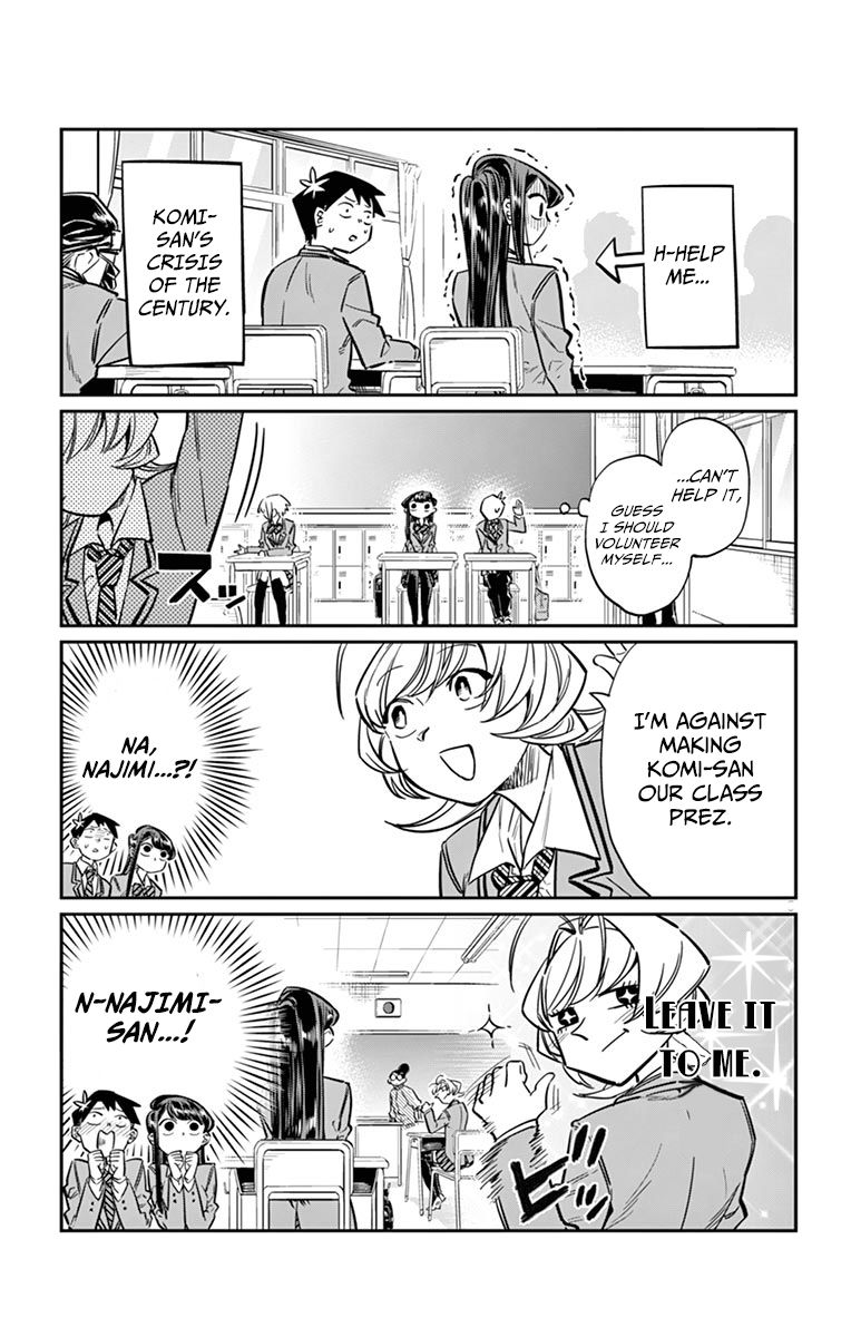 Komi-san wa Komyushou Desu Chapter 17 page 5 - Chapter 17 : Class Decision