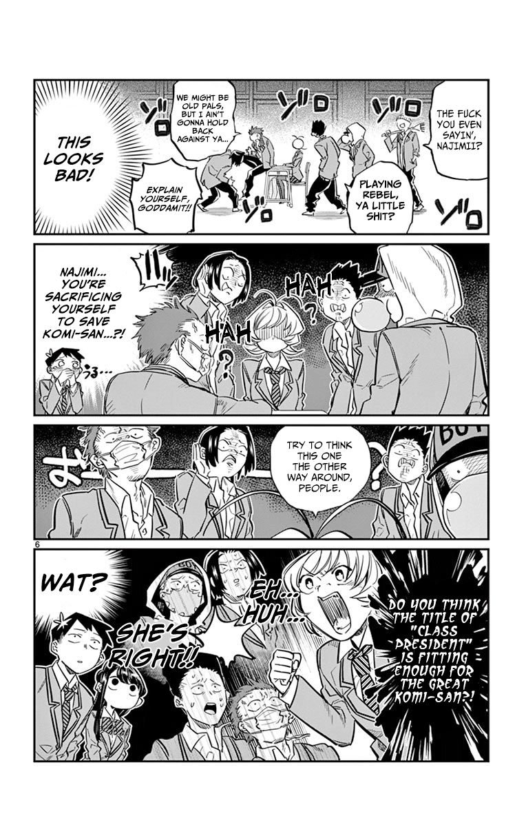 Komi-san wa Komyushou Desu Chapter 17 page 6 - Chapter 17 : Class Decision