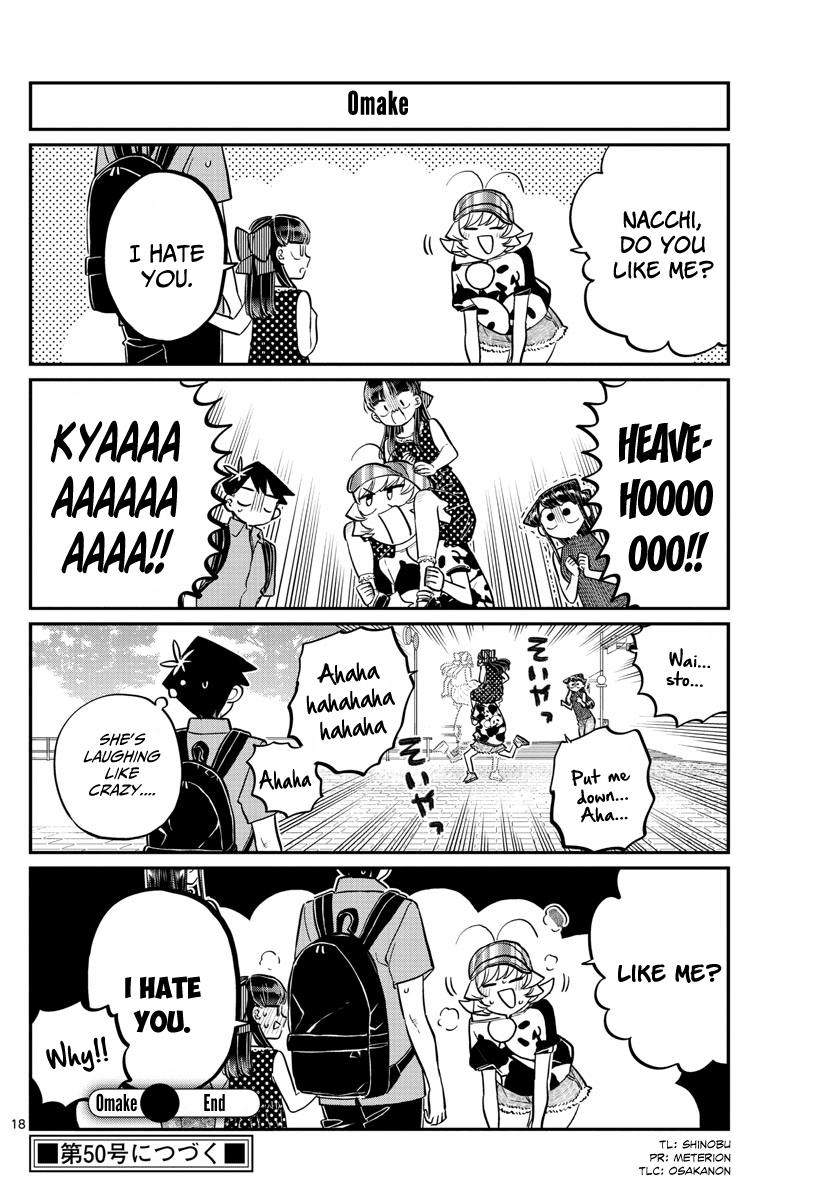 Komi-san wa Komyushou Desu Chapter 170 page 18 - Chapter 170: Wacca's
