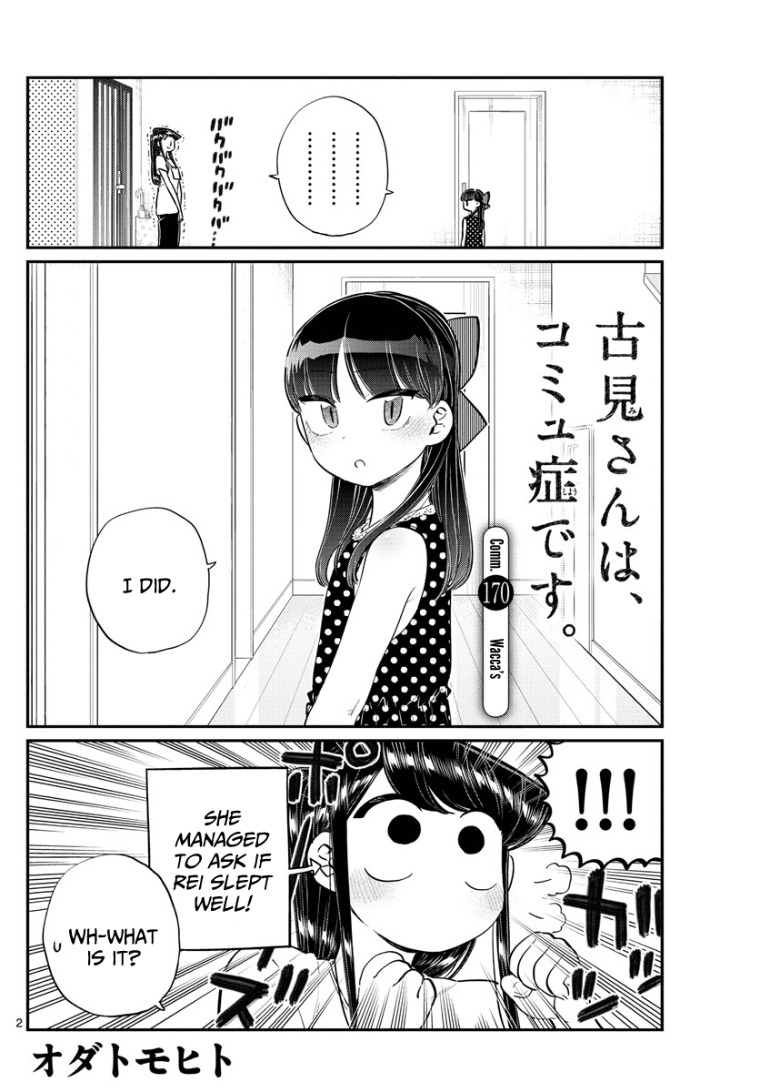 Komi-san wa Komyushou Desu Chapter 170 page 2 - Chapter 170: Wacca's