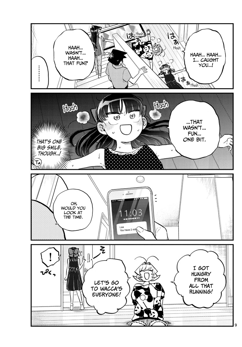 Komi-san wa Komyushou Desu Chapter 170 page 9 - Chapter 170: Wacca's