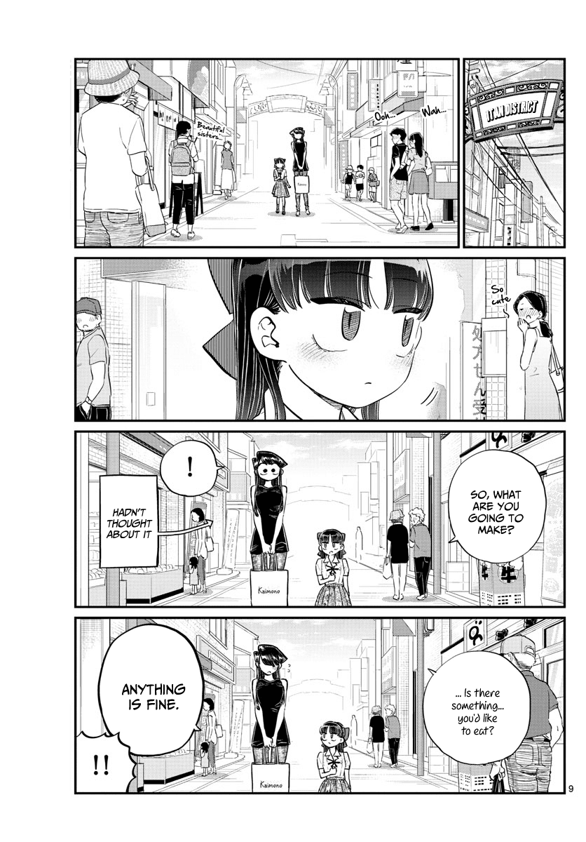 Komi-san wa Komyushou Desu Chapter 171 page 10 - Chapter 171: A day without mom